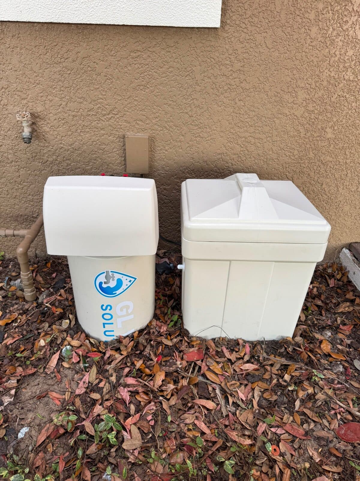 GL Water whole-home system installed outside a Central Florida home